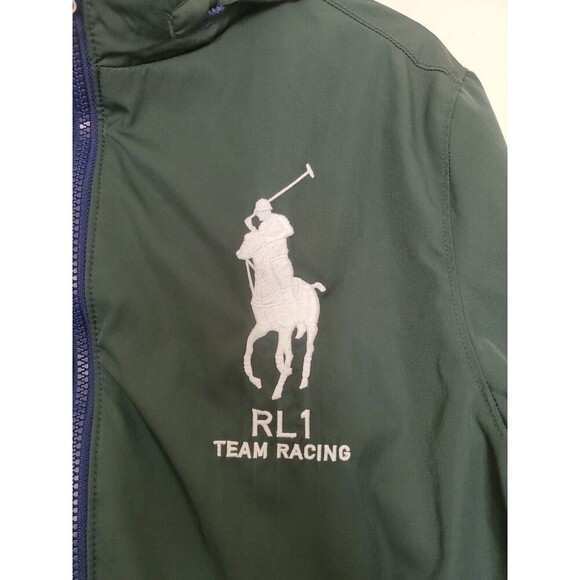 Ralph Lauren 2011 RL Racing Team Hidden Hood Lined Jacket Womens XL (18-20) - Picture 4 of 16